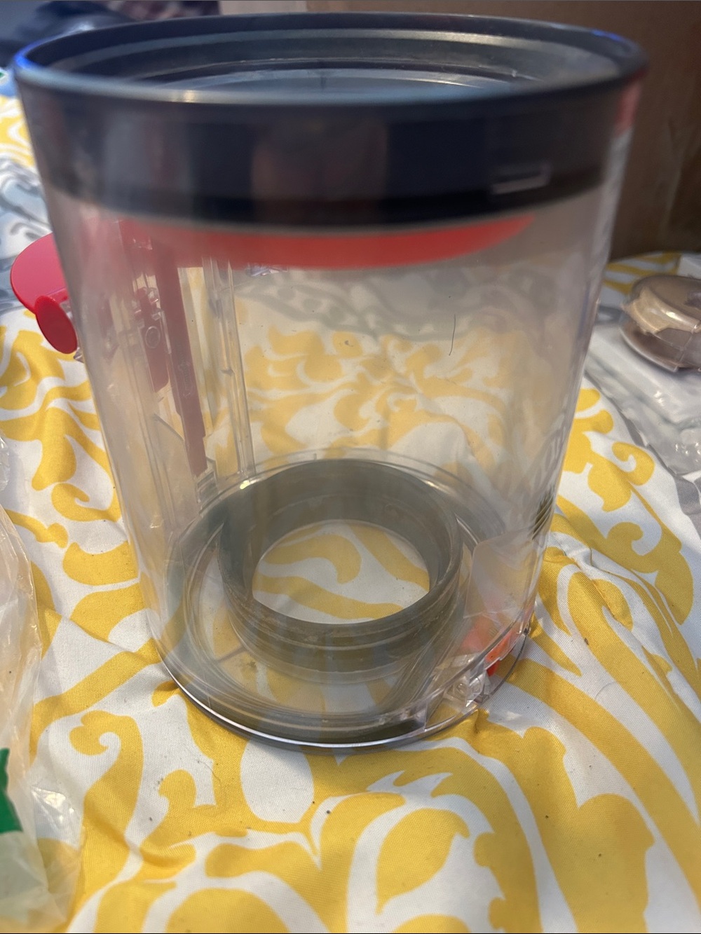 Cordless Stick Vacuum Replacement Dustbin — Clear Dirt Cup